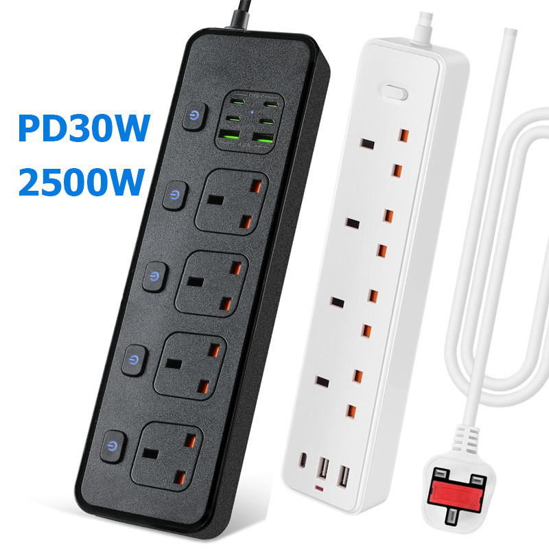 Smart Power Strip - Steckdosenleiste Steckdose UK MY SG mit