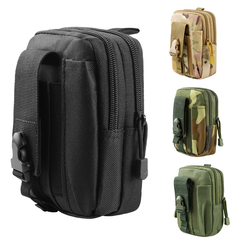 Smart Home Devices - Taktische Hüfttasche Molle Gürteltasche Handytasche Smartphone-Geldbörse