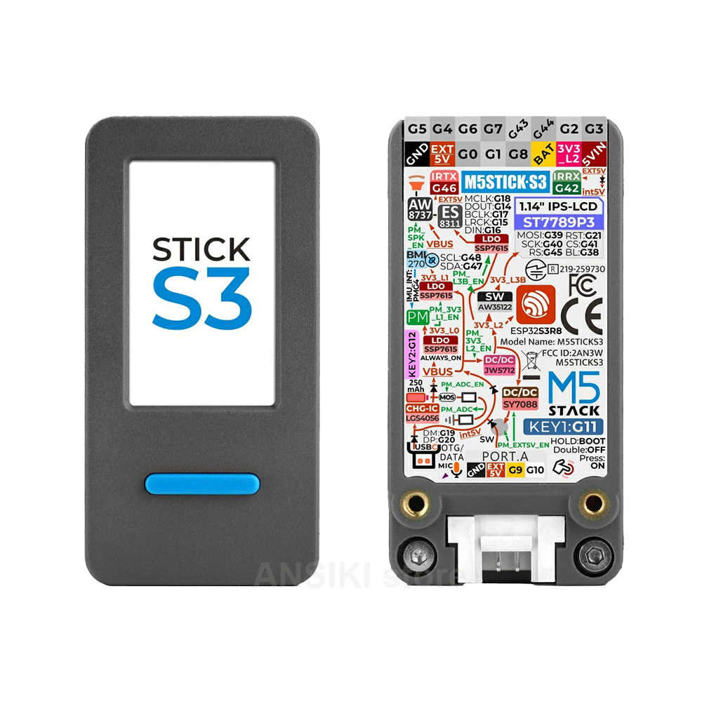 Smart Home Sistem - M5Stack M5StickS3 ESP32-S3 IoT-Entwicklungskit Tragbar mit