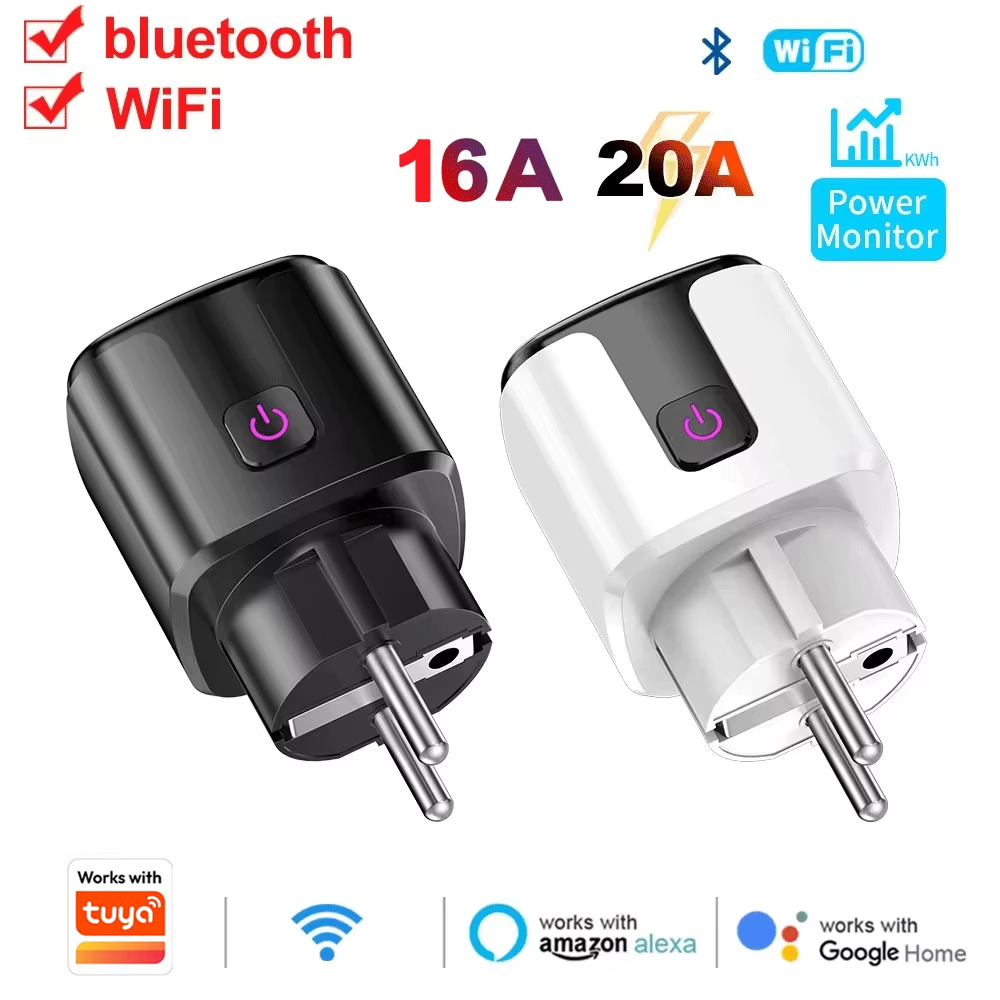 Smart Home News - WLAN EU Smart-Steckdose Kompatibel mit Tuya