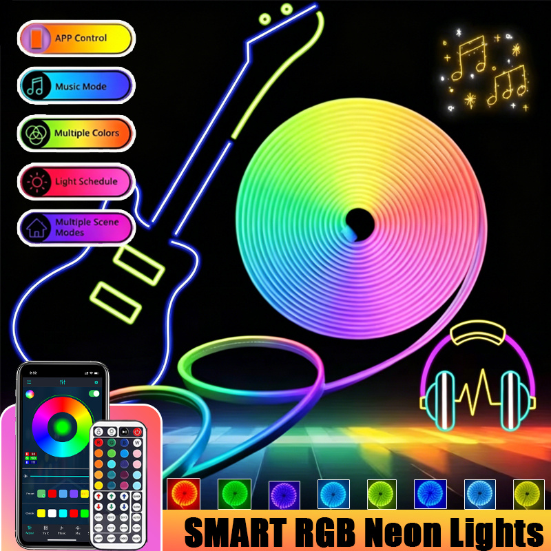 Smart Power Strip - Flexible Intelligente Neon-RGB-Lichtstreifen mit APP- und