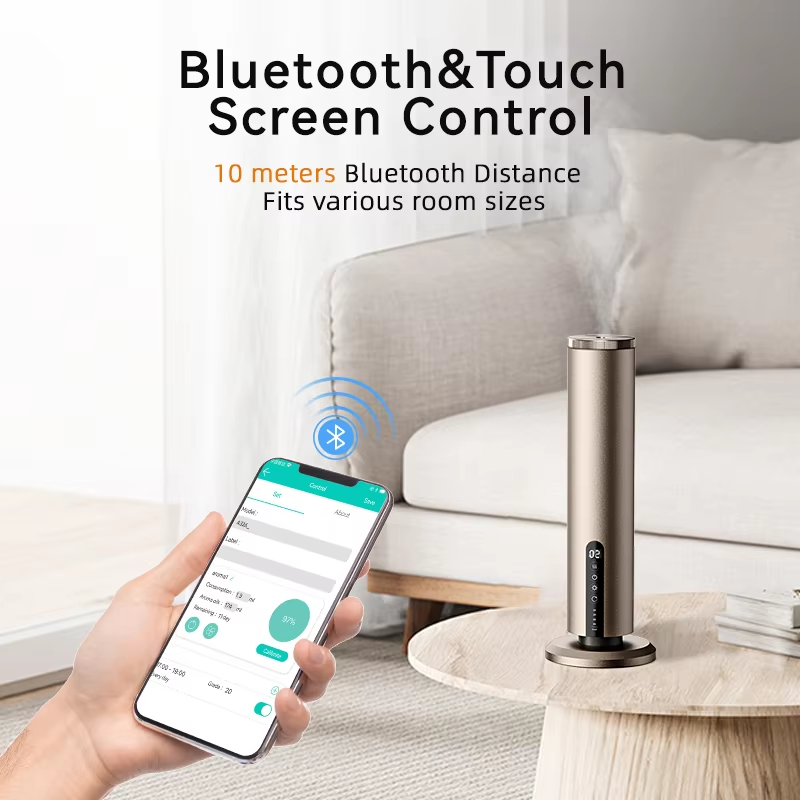Smart Home Fragrance Diffuser - Wiederaufladbarer Aroma-Diffusor Elektrischer Duftspender für Zuhause