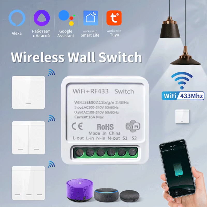 Smart Home Networking - Tuya WiFi Smart Lichtschalter Smart Home