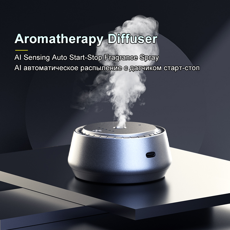 Smart Home Fragrance Diffuser - Intelligenter Aromatherapie-Diffusor mit KI-gesteuertem Start/Stopp, Schneller