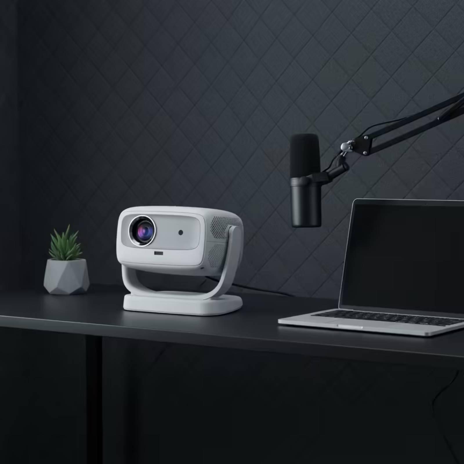 Smart Home Devices - Smart Home Projektor Verstellbares Anzeigegerät Tragbarer