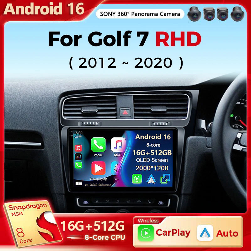 Smart Home Orvibo - Android 16 Autoradio für Volkswagen VW