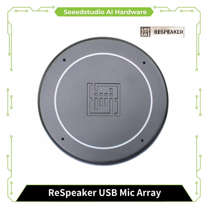 Smart Home Raspberry Pi - ReSpeaker USB-Mikrofon-Array v2.0 Plug&Play Fernfeld-Mikrofon-Array, Plug