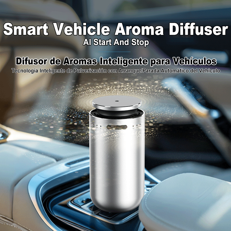Smart Home Fragrance Diffuser - Intelligenter Auto-Aroma-Diffusor, automatischer Start-Stopp mit Motor,