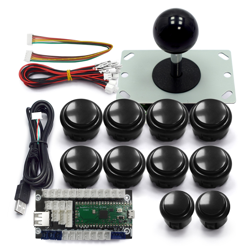 Smart Home Raspberry Pi - Copy Sanwa Arcade-Spiel DIY-Kit 8-Wege-Joystick Drucktasten