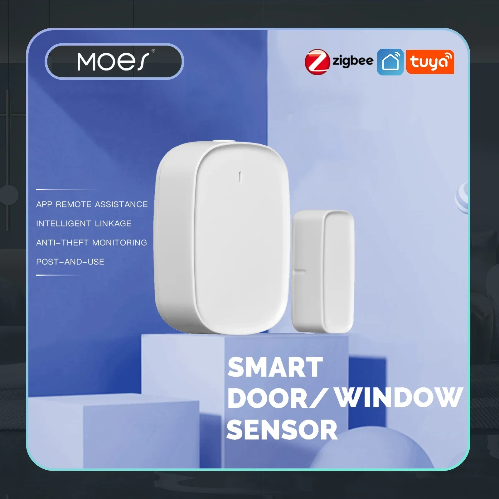 Smart Home Orvibo - MOES Tuya ZigBee/Wifi Smart Fenster Tür