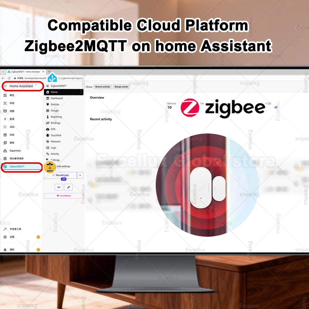 Zigbee 3.0 Tür-Fenster-Sensor  – Smart Home Security Bewertung und Preis