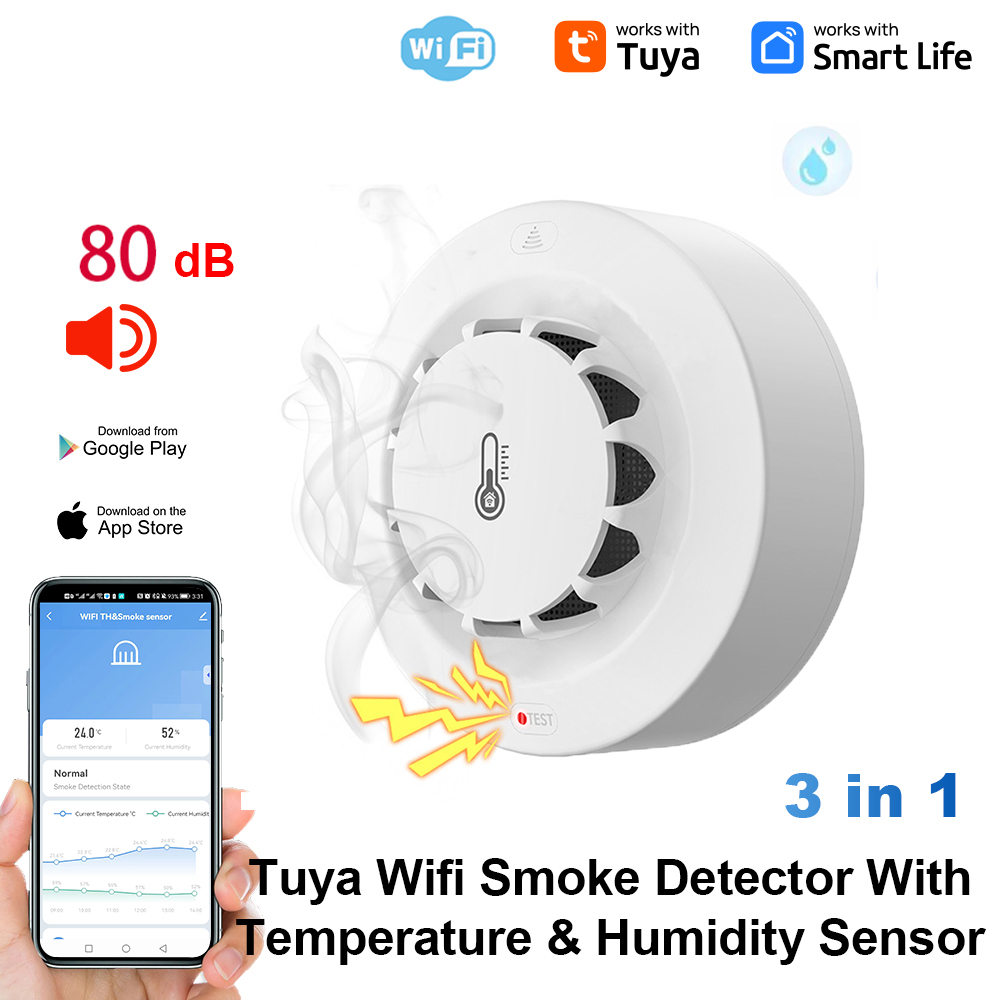 Tuya WiFi Temperatur- und Feuc – Smart Home Security Bewertung und Preis