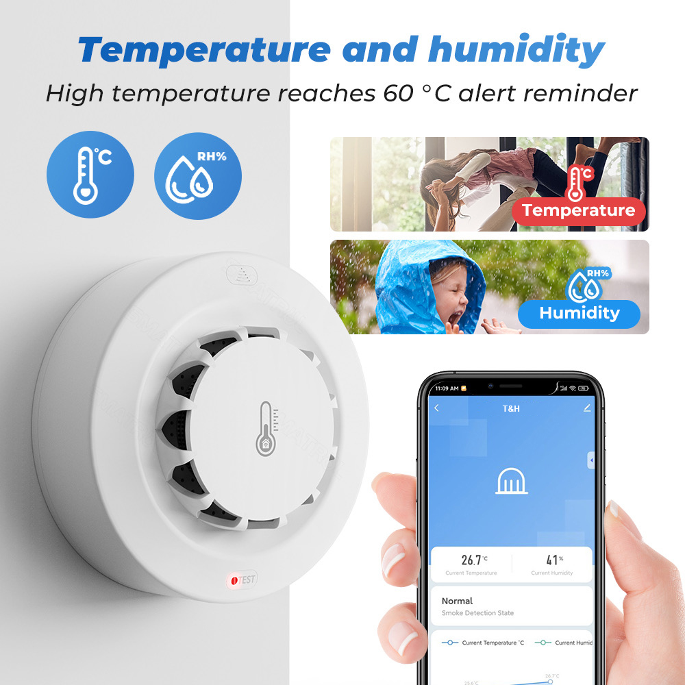 Tuya WiFi Temperatur- und Feuc – Smart Home Security Bewertung und Preis
