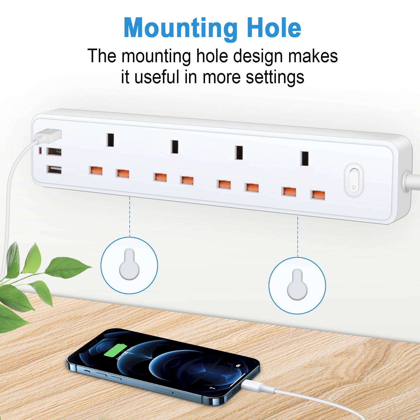 Steckdosenleiste Steckdose UK  – Smart Power Strip Bewertung und Preis