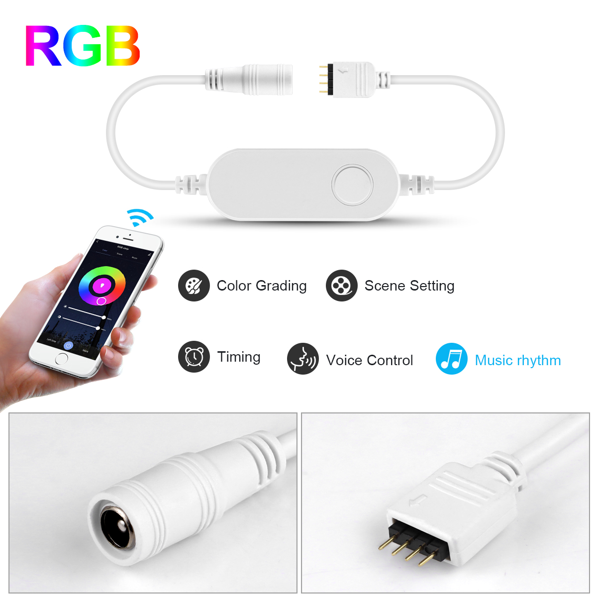 RGB-LED-Streifen-Controller, S – Smart Power Strip Bewertung und Preis