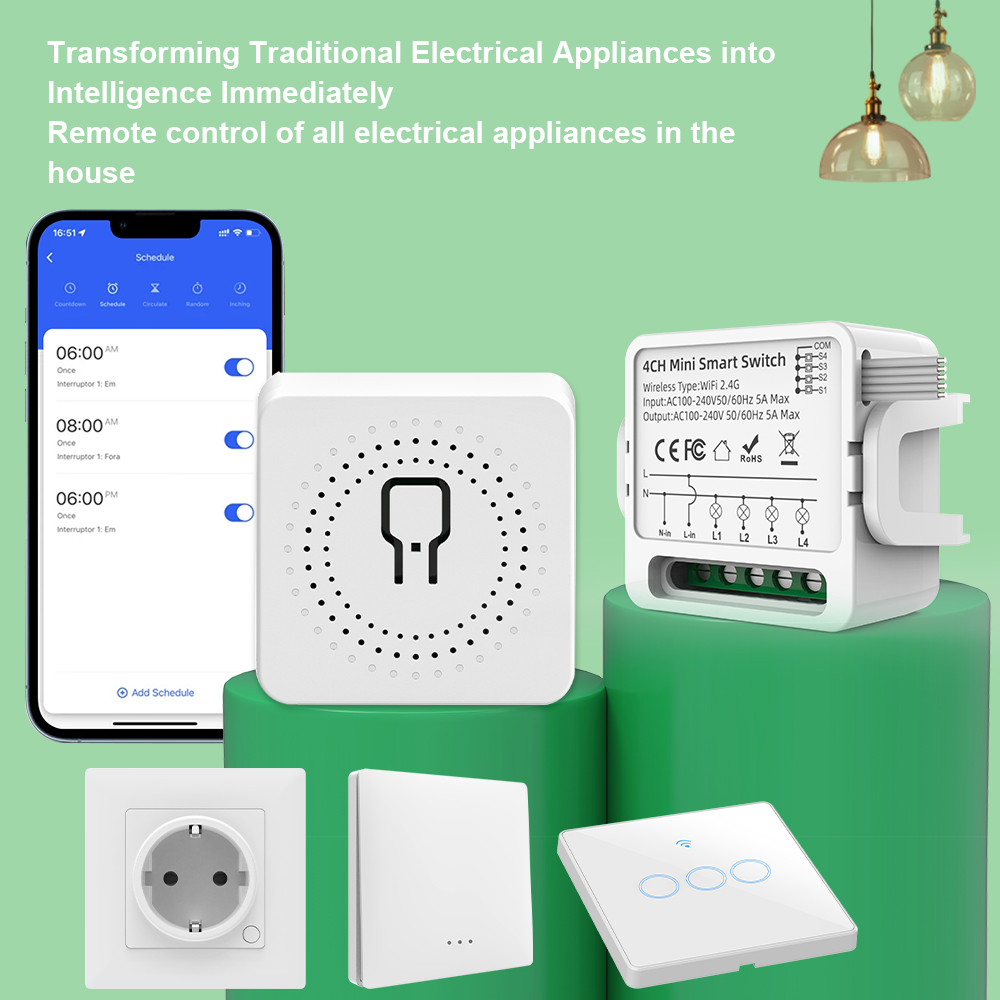 Tuya WiFi Smart-Schalter 1/2/3 – Smart Home Networking Bewertung und Preis