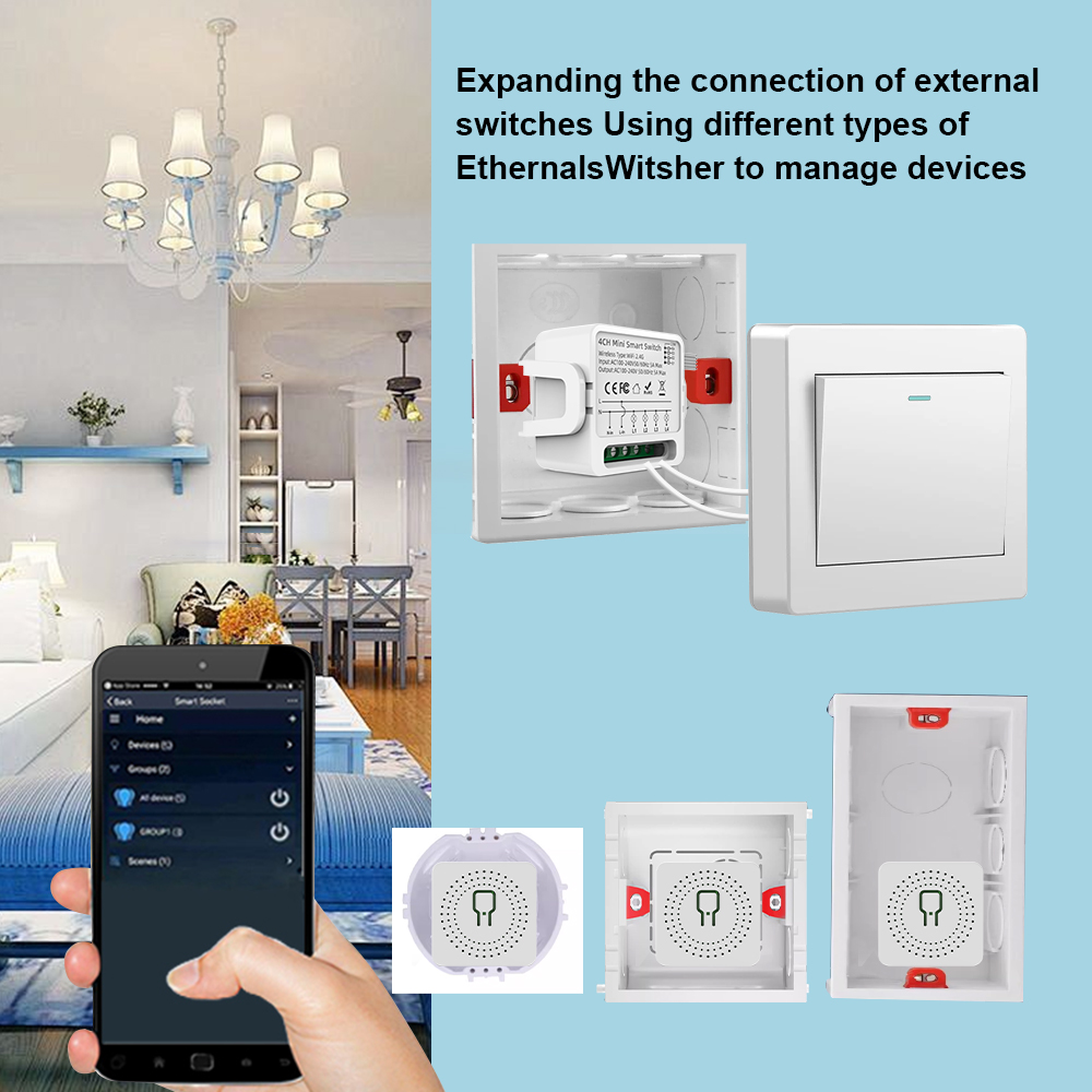 Tuya WiFi Smart-Schalter 1/2/3 – Smart Home Networking Bewertung und Preis