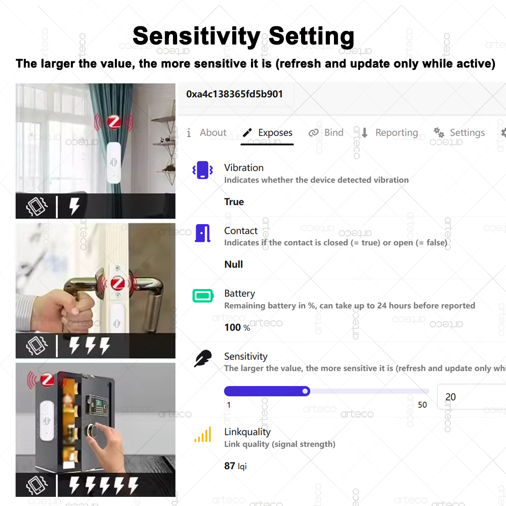 Smart ZigBee 3,0 Vibration Sen – Smart Home News Bewertung und Preis