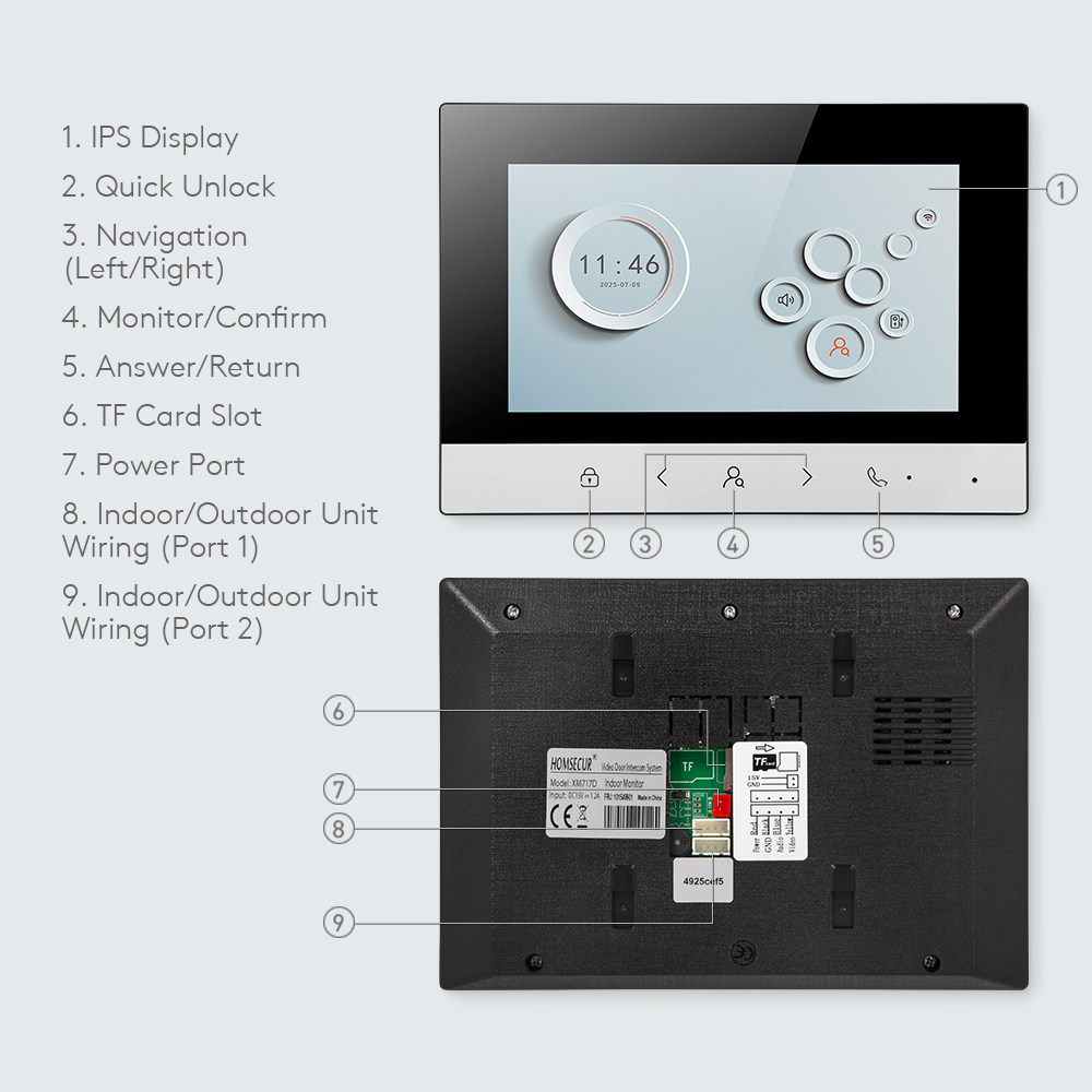 Tuya Smart WIFI Innenmonitor 7 – Smart Home News Bewertung und Preis