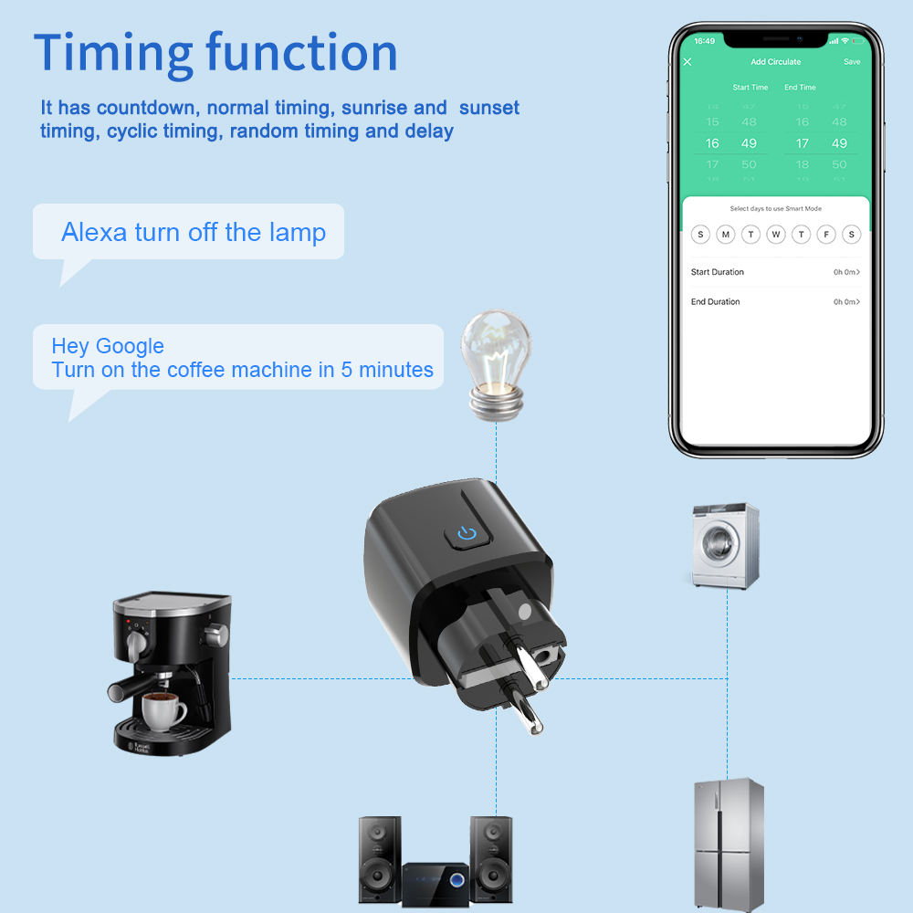 Tuya Smart Steckdose WLAN Fern – Smart Home Networking Bewertung und Preis
