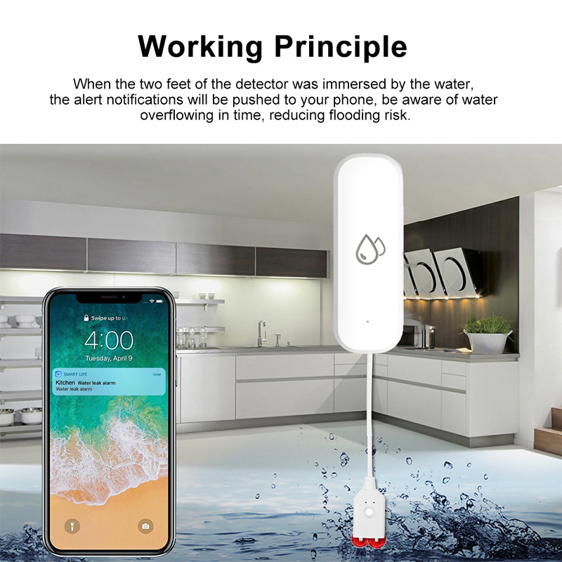 Tuya WLAN-Wasserleck-Alarmsens – Smart Home News Bewertung und Preis