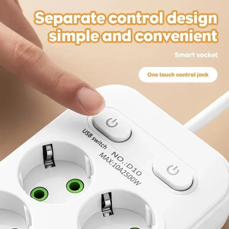 Intelligente 6-fach Steckdosen – Smart Power Strip Bewertung und Preis