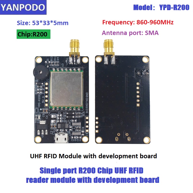 R200 Chip UHF RFID Lesermodul- – Smart Home Raspberry Pi Bewertung und Preis