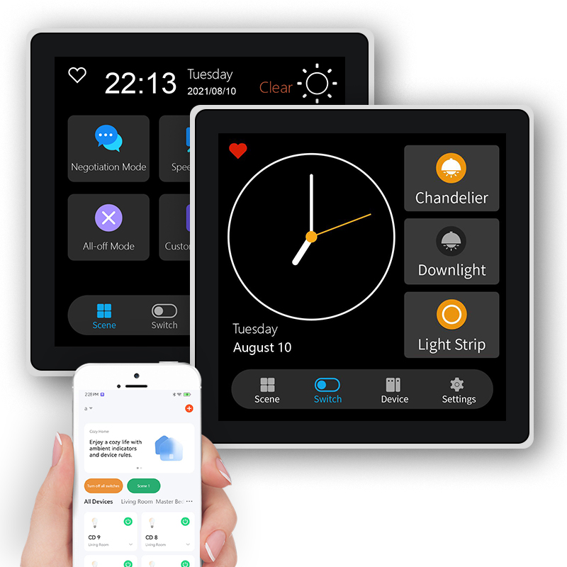 FUERS 4-Zoll-Touchscreen, mult – Smart Home Sistem Bewertung und Preis