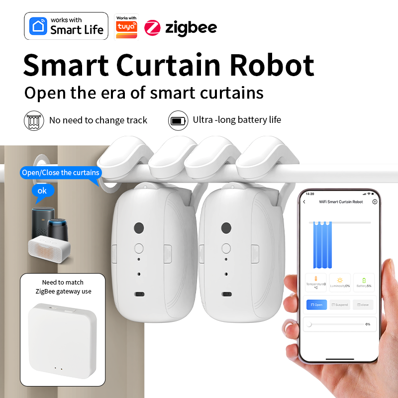 Zigbee Smart Vorhang Fahrer Ro – Smart Home Devices Bewertung und Preis